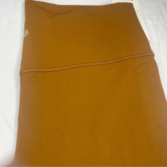BNWT  Lululemon Align high-rise pant  25” Copper Brown Sz 18 - Picture 4 of 5